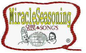 Chef Dan & Song's World Famous Wings and Things Miracle Seasoning logo